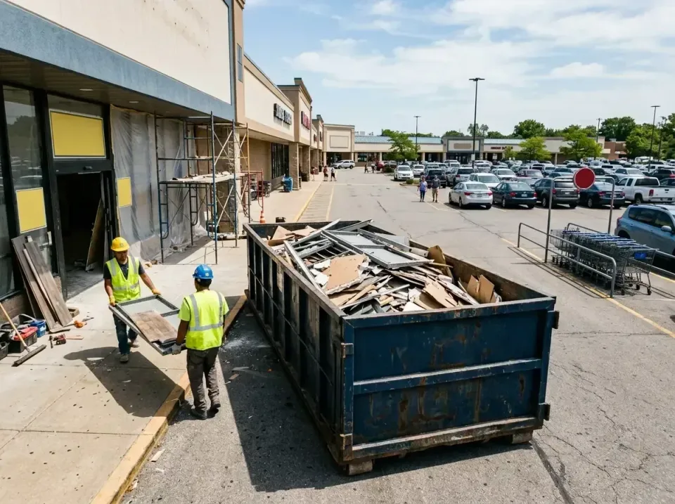 retail-store-renovation-debris-003 — frequently asked questions, Roll-off Dumpster Rentals in Hayden, ID